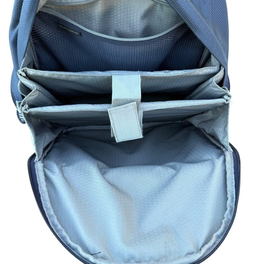 Tumi T-Tech‎ Laptop Backpack Navy Blue Ballistic Nylon Commuter Bag 522MB